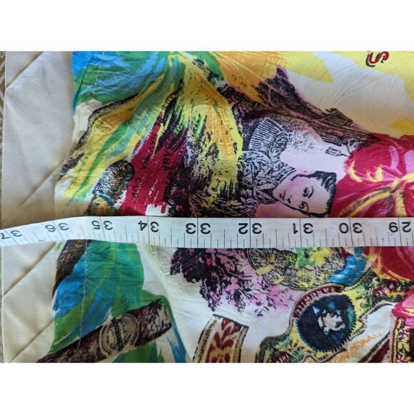 jams world aloha tiki dress sz 9 vintage euc tank style - Picture 3 of 5